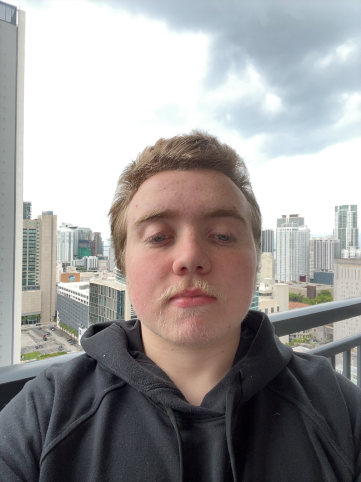 Headshot of Hudson Latimer, web developer in Miami and Toronto